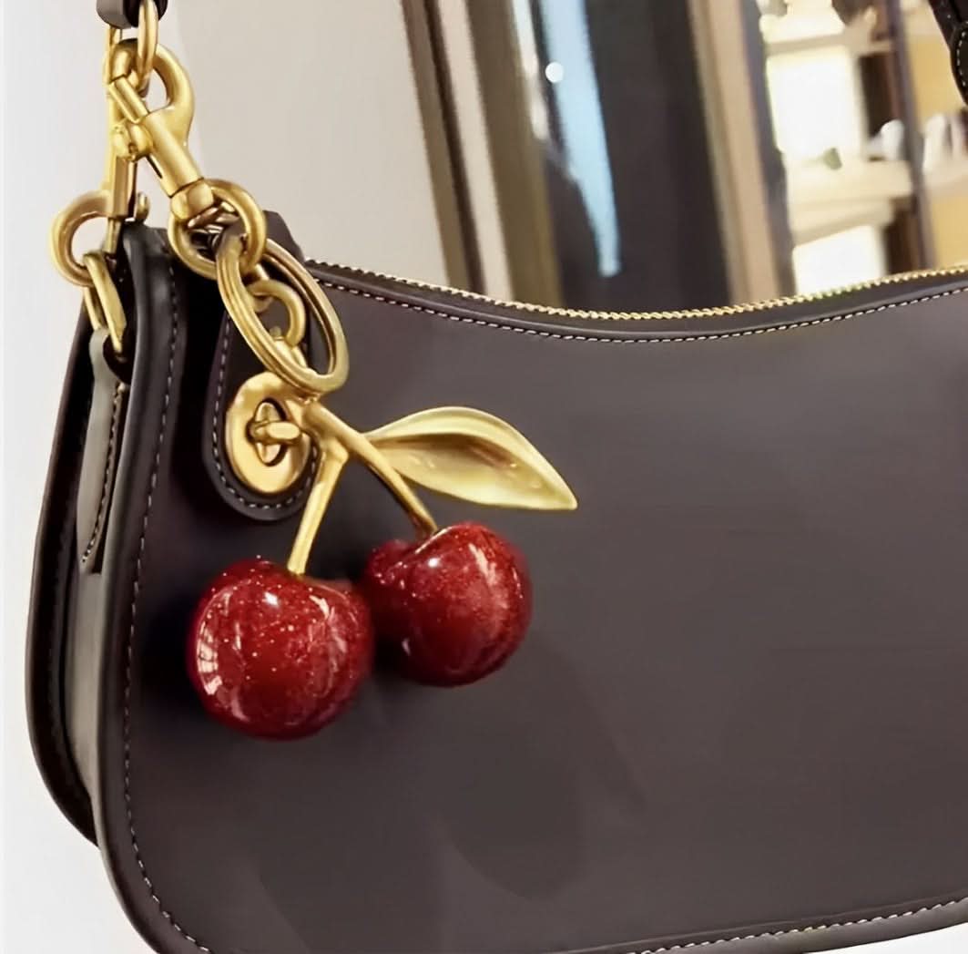 Cherry Bag Charm
