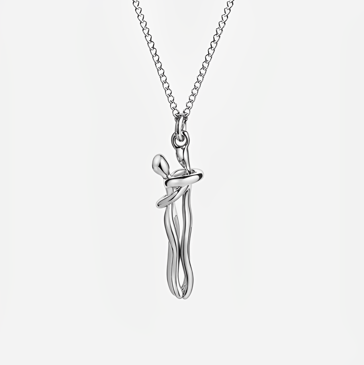 Couples Hug Necklace