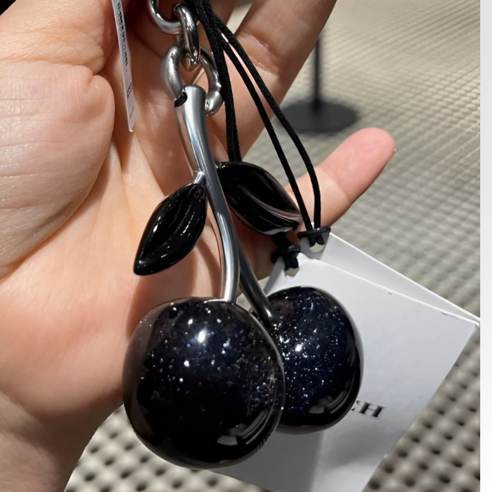 Cherry Bag Charm