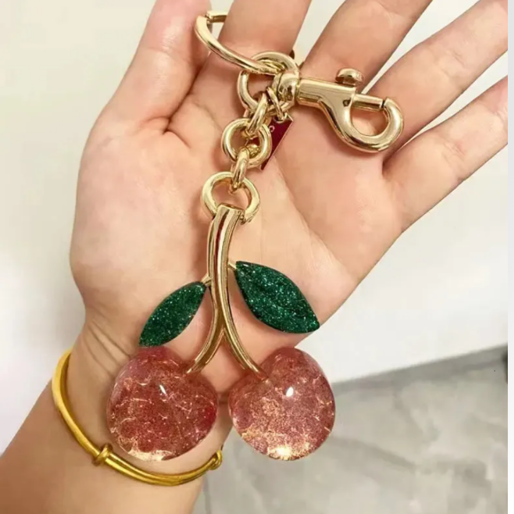 Cherry Bag Charm